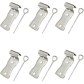 Bjsdkff Sofa Savers Zig Zag Spring Repair Bracket Kit for Furniture Chair Couch Upholstery - 6 Pieces