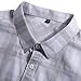 Hanmor Men's Casual Cotton Short Sleeve Plaid Western Button Down Dress Shirts