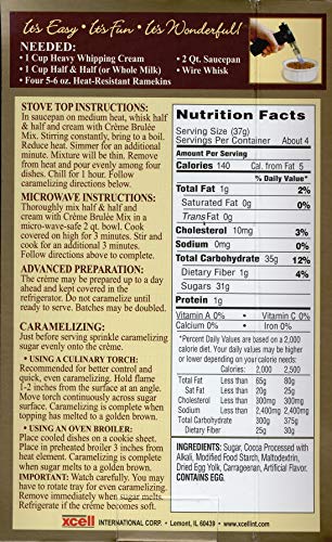 Dean Jacob's Chocolate Crème Brulée Quick Mix 2 pack - Thumbnail 2