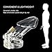 Raycity Male Chastity Cage Device 13 (Clear, Long)