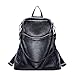 BOYATU Convertible Genuine Leather Backpack Purse for Women Fashion Travel Bag
