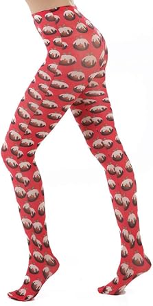 christmas pudding leggings