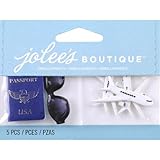 Jolee's Boutique Scrapbooking Embellishment, Passport Sunglasses and Planes