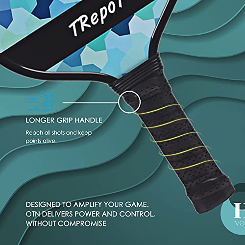 Pickleball Paddles Set of 2,Graphite Surface Core