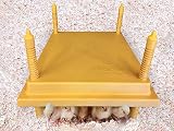 Titan Incubators Chick Heating Plate/Brooder Hen - Heat Lamp Replacement - Up to 25 Chicks - 12" x 12"
