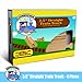 Conductor Carl Wood Train Track Expansion Packs| Compatible with Most Train Tracks| 3.5
