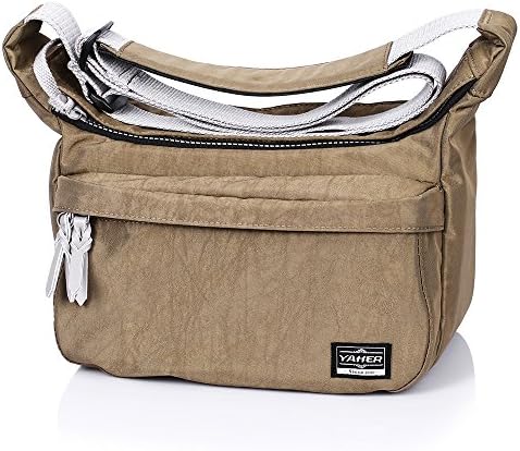 YAHER Digital SLR Camera/Camcorder Case Bag (Light Coffee)