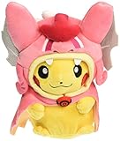 Generic Mega Pikachu Gyarados X Plush Toys Stuffed Doll With Badges Red 8