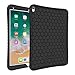 Fintie iPad Pro 10.5 Case - [Honey Comb Series] Light Weight Anti Slip Kids Friendly Shock Proof Silicone Protective Cover for Apple iPad Pro 10.5 Inch 2017 Release Tablet, Black