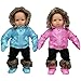 The Queen's Treasures 15 Inch Doll Clothes Designed for Use with Bitty Baby Dolls, Blue Snow Suit Jacket, Pants, Mittens, and Boots, Compatible with American Girl's Bitty Baby Twins