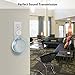 Outlet Wall Mount Hanger Holder Stand Compatible with Google Home Mini Voice Assistants Plug in Kitchens, Bathroom and Bedroom (White)