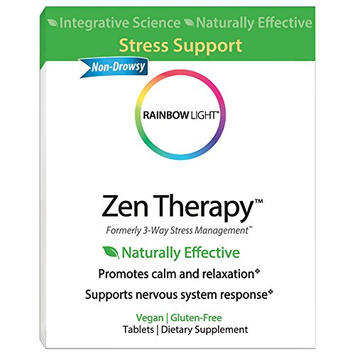 Rainbow Light - Zen Therapy, 30 Count, Stress Management, B-Complex Supplement