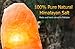 SMAGREHO Natural Himalayan Salt Lamp, Hand Carved, UL Listed Dimmer Switch(8-9 inch, 8 - 11 lbs)
