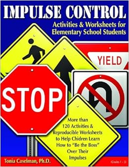 Impulse Control Activities & Worksheets for Elementary Students: Tonia