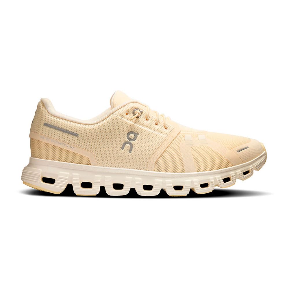 On Womens Cloud 6 Castor/Ivory 5.5 M Image