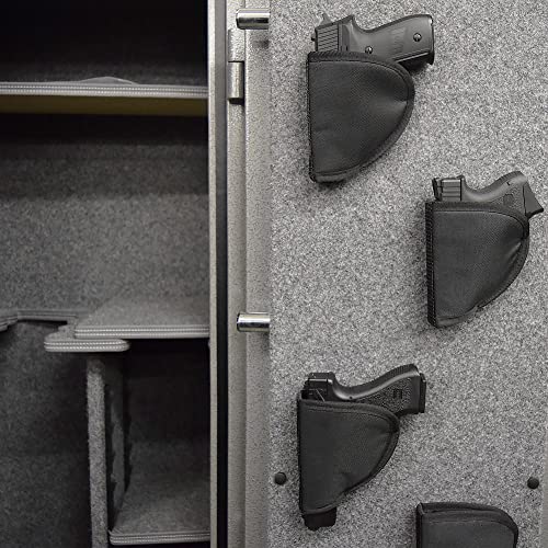 Stealth Velcro Pistol Holster Compact Handgun Storage Gun Safe