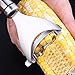 QQKO Corn Stripper Thresher Peelers Stainless Steel Corn Stripping Tool Kitchen Gadget