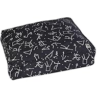 Molly Mutt Dog Bed Duvet Cover - 100% Cotton, Durable, Washable - Rocketman, Medium/Large