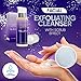 Face Wash Aha Bha Exfoliating Cleanser for Women and Men, Gentle Gel Cleanser for Sensitive, Dry and Oily Skin, Acne Treatment with Salicylic & Glycolic Acid, Facial Deep Pore Cleanser (6.7 oz)
