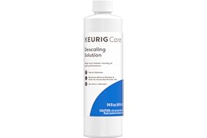 Keurig Brewer Cleaner Includes 14 oz. Descaling Solution, Compatible Classic/1.0 & 2.0 K-Cup Pod Coffee Makers