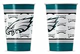 NFL Philadelphia Eagles Disposable Paper Cups (20-Pack)
