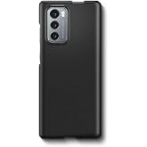 VIESUP for LG Wing Phone Case - Slim Shockproof PC Black Protective Case Cover for LG Wing 5G Phone