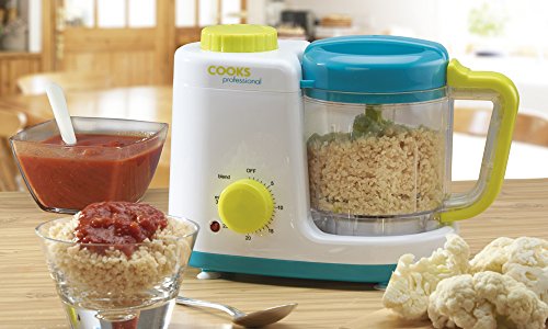 cooks professional baby food steamer and blender
