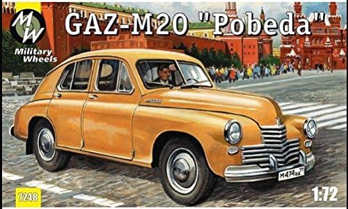 Military Wheels GAZ-M20 Pobeda Soviet car 1/72 7248