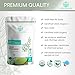 Organic Moringa Oleifera Leaf Powder : USDA Certified and 100% Raw from India, 1.1 lbs (500 g)