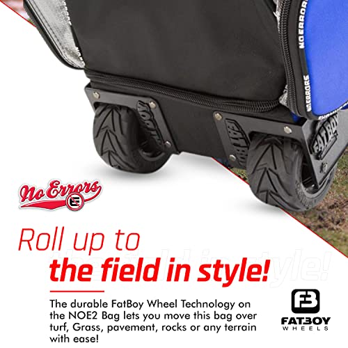 No Errors NOE2 Catchers Gear Bag with Wheels Large Bag for Catcher’s