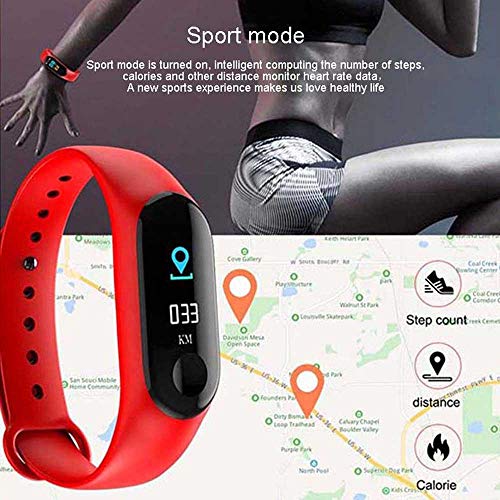Pawaca Fitness Tracker, Color Screen Activity Tracker with Heart Rate/Sleep Monitor, IP68 Waterproof Pedometer Watch with Calorie Counter for Kids Women and Men, Android iOS