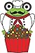 Kiddobloom Kids Stainless Steel Utensil Set, Cupcake Chef Model, set of 3 (Spoon, Fork, and Butter Knife) Perfect for Preschoolers