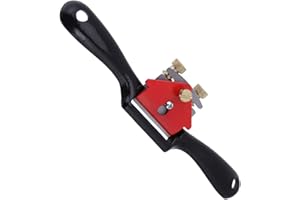 NAROOTE Hand Planer, 9 Inch Adjustable Spokeshave with Screw for Wood Craft, Smooth Planes Woodworking,Premium Hand Tool for Wood Craver, Manual Tool for Wood Working