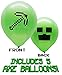 25 Pixel Style Miner Party Balloon Pack - Large 12