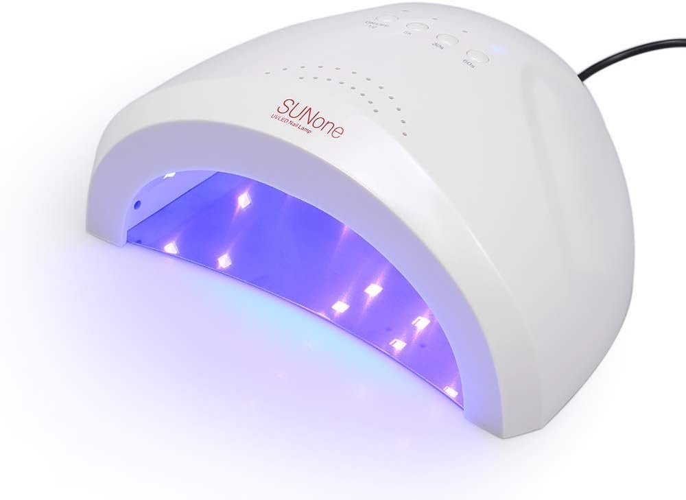 Techzere Professiol Intelligent Automatic Sensor UV Nail Curling Dryer Art 30 LED Lamp Manicure Pedicure Tool with 3 Mode Timer Setting (48 W) White