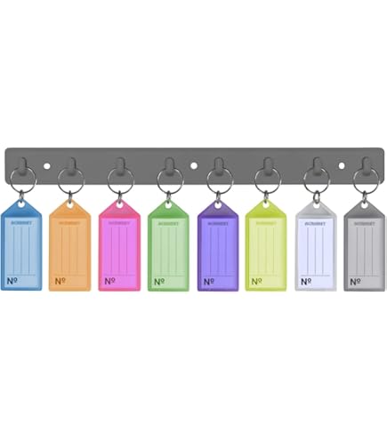 Acrimet Key Cabinet Organizer 96 Positions With Lock (Wall Mount) (96 - View #8