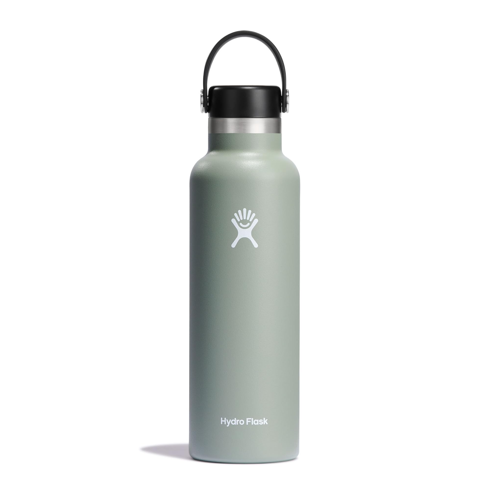 Hydro Flask - Water Bottle 621 ml (21 oz) - Vacuum Insulated Stainless Steel Water Bottle with Leak Proof Flex Cap and Powder Coat - Standard Mouth - Agave — image 1