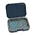 YUMBOX Leakproof Bento Lunch Box Container (Espace Blue) for Kids and Adults with Glow in the Dark Stars!