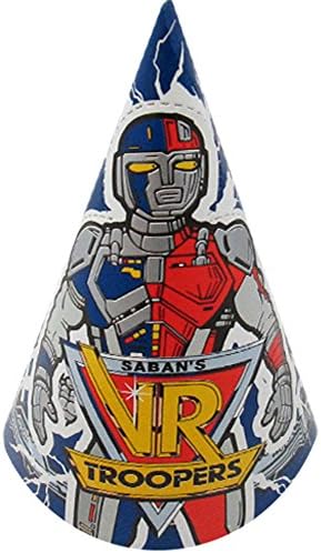 VR Troopers Cone Hats (8ct)