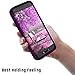 Ulsaar Samsung Galaxy S7 Edge Case Slim Fit Heavy Duty Protection Three Layer Shockproof Anti-Fingerprint Protective Cover Purple Black