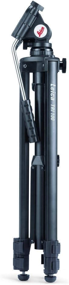Leica TRI 100 - Sturdy Aluminium Tripod with Easy Height Adjustment, Black, 12 x 12 x 70 cm; 2.4 kilogram - Image 3