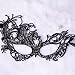 Jtshy 20 Pieces Lace Mask Masquerade Venetian Eyemask Halloween Sexy Woman Lace Mask for Halloween Masquerade Carnival Party Costume Ball, Black