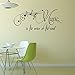 Woodland Arts Black 33 inches x 15 inches Music is The Voice of The Soul Clef Notes Staff Vinyl Hand-Made Wall Decals Quotes Sayings Words Arts Lettering Vinyl Wall Stickers for Music Room