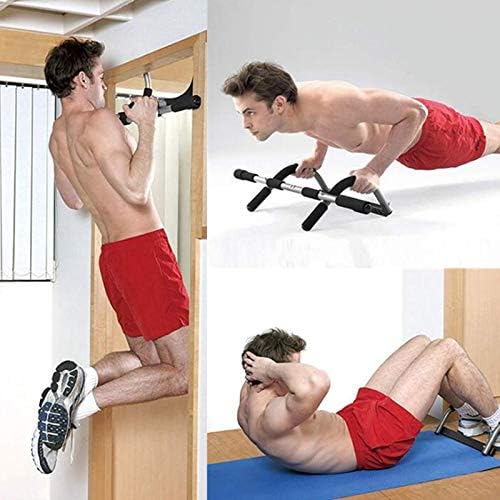 TGX Gym Pull Up Bar Sit Up Door Bar Upper Body Workout Bar Doorway Gym Equipment Fitness Accessories for Home