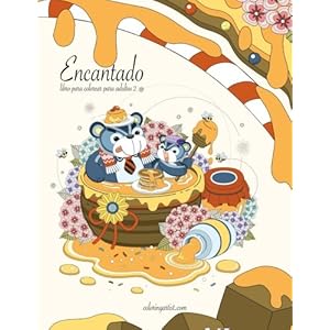 Encantado libro para colorear para adultos 2 (Volume 2) (Spanish Edition)