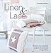 Linen & Lace: Simple-to-sew homestyle charm using new and vintage lace by Chantal Sabatier