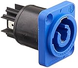 Neutrik NAC3MPA-1 AC Powercon Receipt-In, Blue