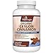 Natrogix Ceylon Cinnamon Capsules 200 VCaps 1400mg/ Serving - Maximum Strength Cinnamon Supplements - Great Antioxidant - Helps Balance Blood Sugar Level, Supports Heart Health - Packaging May Vary