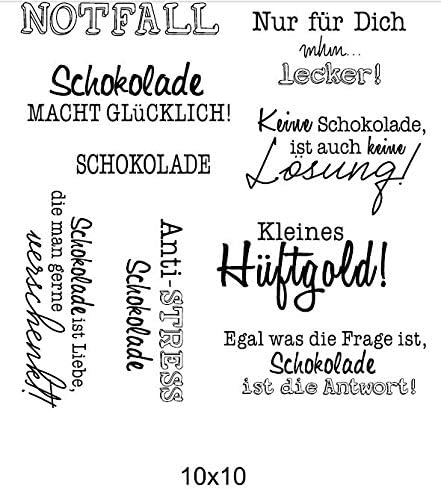 German Transparent Clear Silicone Stamp/Seal for DIY Scrapbooking/Photo Album Decorative Clear Stamp Sheets A1759