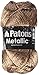 Patons Metallic Yarn, 3oz, Gauge 4 Medium Gold - For Crochet, Knitting & Crafting